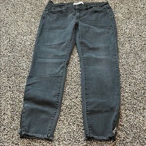 KanCan Black Ankle Cropped Jeans